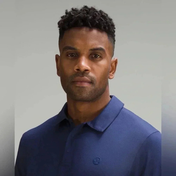 Lululemon  logo sport polo short sleeve - Picture 2 of 5